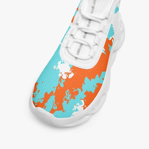 Tenis de punto de malla de rebote de caña alta camuflados KICXS MIA - Imagen 6 de 28
