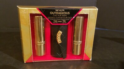 NEW IN BOX Vintage 1992 Revlon Outrageous Chic For Keeps Lipcolor