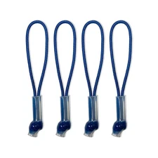 Blue Elite Zipper Pulls (Set of 4) replacement for Nike Bag - Paracord Dredz
