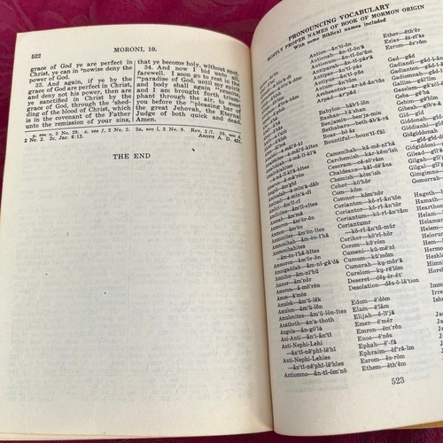 1964 Vintage Book: The Book of Mormon by Joseph Smith, Church of Jesus Christ - Picture 8 of 12