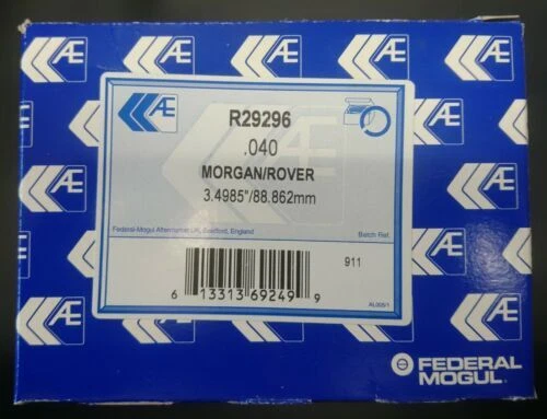 Range Rover Classic/ Morgan Plus8 3.5L V8 Piston Ring set - RTC2408 0.40 8pc set - Image 4 of 4