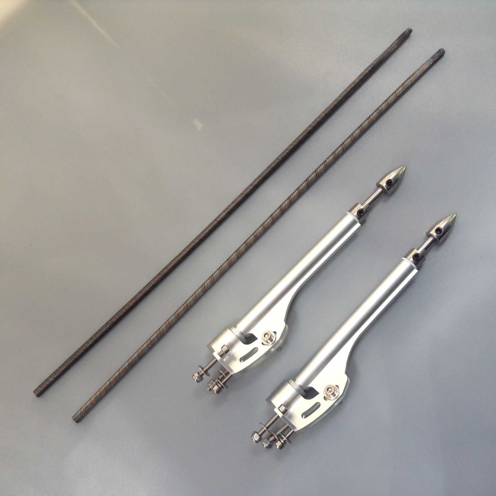 L110mm Stinger with 3/16 Shaft Stinger Drive Dog Prop Nut and Flex Shaft #1884