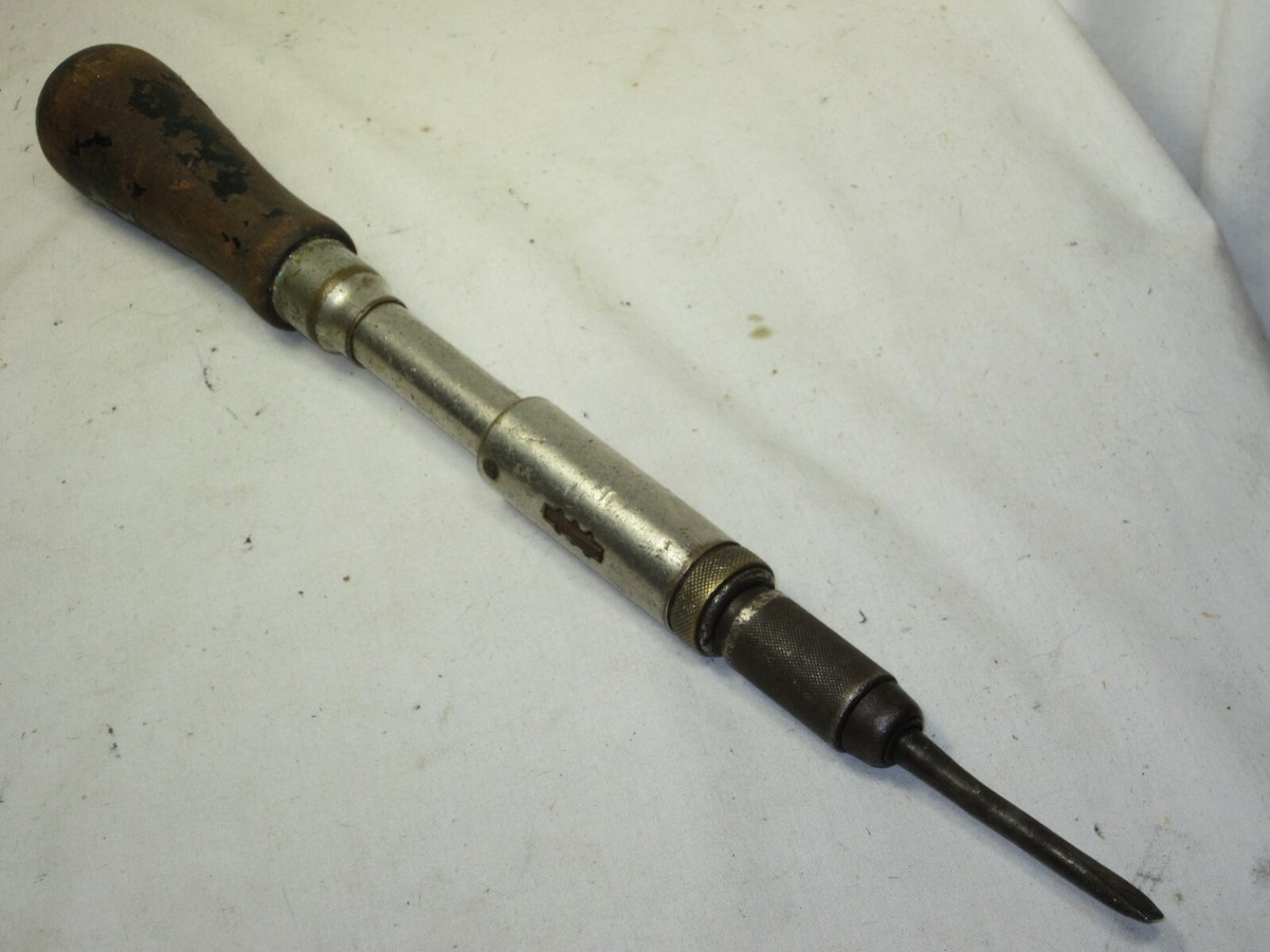 vintage an・an no.30 antique Yankee No. 30 spiral ratcheting screwdriver screw