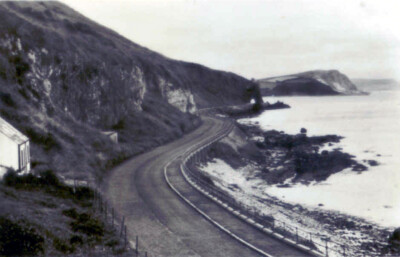 Co Antrim The Black Arch und Ballygalley Head Küstenstraße A4 Foto