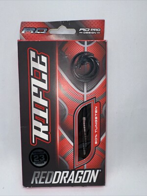 RED DRAGON Rifle Premium Wolfram Steeltip Dart Set mit Flights und Stielen 23gr