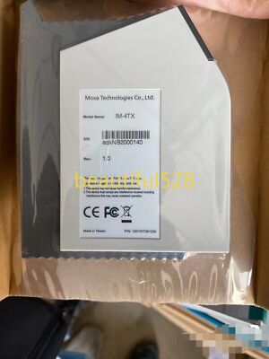 1pc NEW MOXA IM-4TX Module By DHL or FedEx #V6XO CH