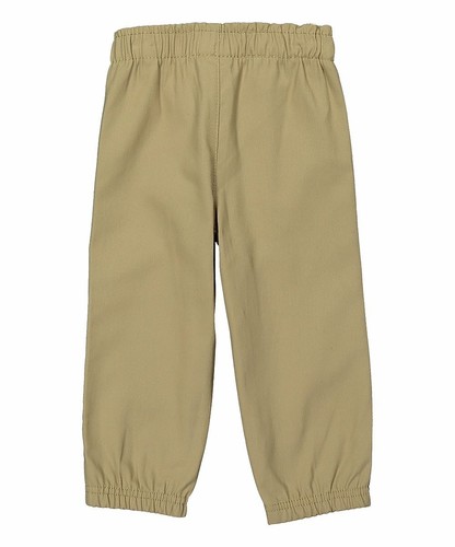 Boys Blue Plaid Flannel Shirt & Tan Joggers Set--4T--NWT - Picture 2 of 3