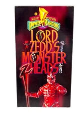 Mighty Morphin Power Rangers Lord Zedd’s Monster Heads VHS Video Cassette Tape