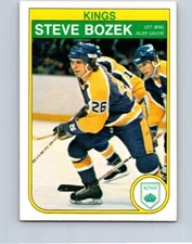 VINTAGE HOCKEY CARD OPC 1982 LOS ANGELES KINGS STEVE BOZEK ROOKIE CARD NO554