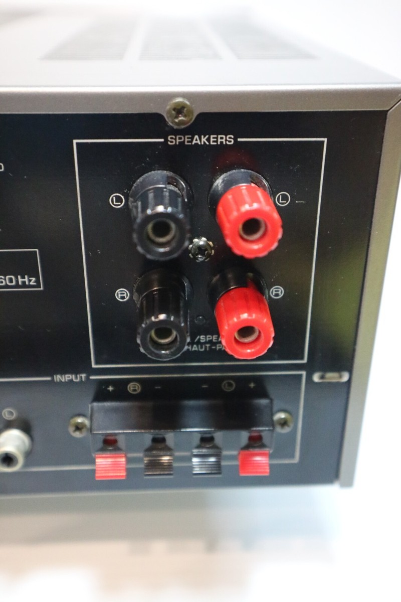 Yamaha AST-A5 Stereo Power Amplifier with Flat cartridge AST