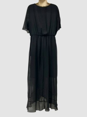 slny black dress SLNY Macy's- black velvet sleeveless midi