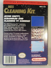 Vintage Official Nintendo NES Cleaning Kit 1991 MARIO COVER with Manual