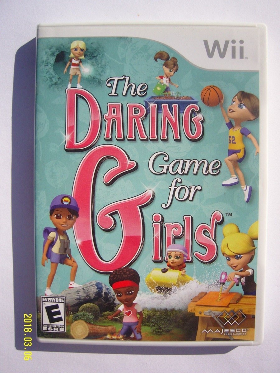 The Daring Game for Girls (Nintendo Wii, 2010) ☆*NEAR MINT DISC