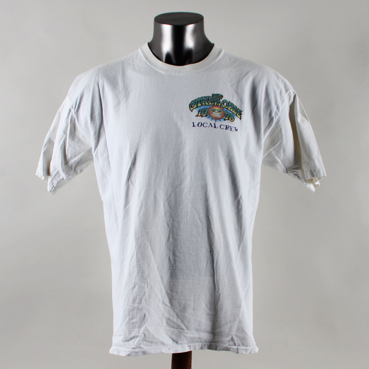 ALTRA T shirt The Other Ones Crew tour concerto 1998 bianca XL