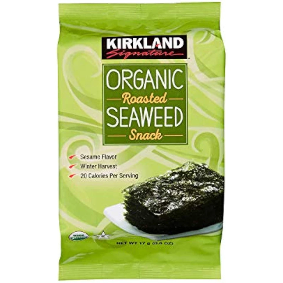 Organic Roasted Seaweed Snack 20 Pack