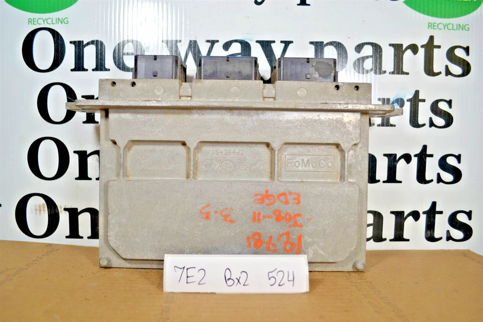 Módulo de computadora de control de motor ECM 8T4A12A650HE Ford Edge 2008-09 OEM 7E2 524 B2 Foto 4 de 4