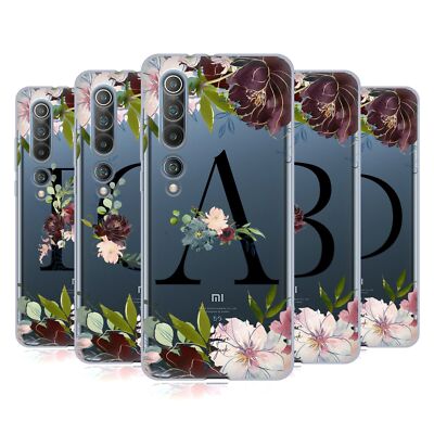 OFFICIAL NATURE MAGICK FLORAL BLACK MONOGRAM 1 GEL CASE FOR XIAOMI REDMI PHONES