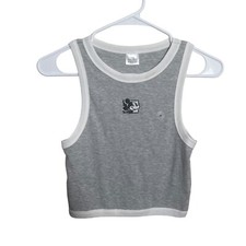 Disney Mickey Mouse Tank Top Girl's Medium With Tags Gray Sleeveless