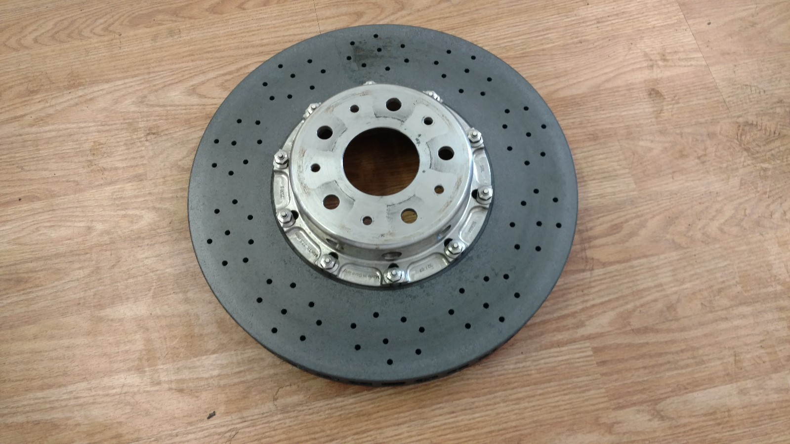 LAMBORGHINI MURCIELAGO LP640 RIGHT SIDE FRONT CERAMIC BRAKE DISC OEM 410615302