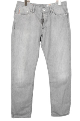 HUGO BOSS Regular Fit Jeans Herren Regulär W34 L33 Knopf