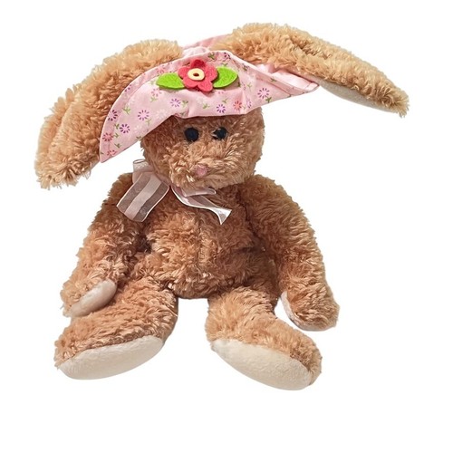 Ty Beanie Baby SUNBONNET the Bunny Rabbit 7.5" Stuffed Plush Toy 2005 Clean - Picture 2 of 9