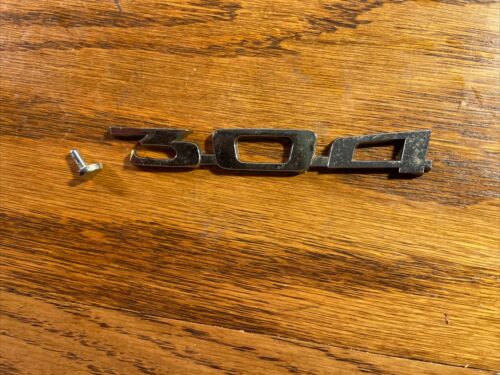 Peugeot Classic 104 204 304 404 504 Brass Gold Lion Badge Emblem - Foto 4 di 5