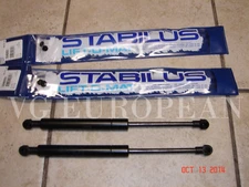 BMW E46 3-Series OEM Hood (2) Struts, Shock Pair Lift Supports STABILUS New 