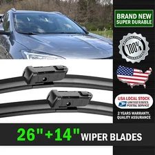 2-Wipers: 26"+14" All-Season Windshield Wiper Blades For Buick Encore 2013-2021