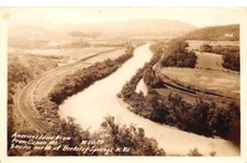 Foto postal real Berkeley Springs West Virginia vista desde Capon Mt AA76740