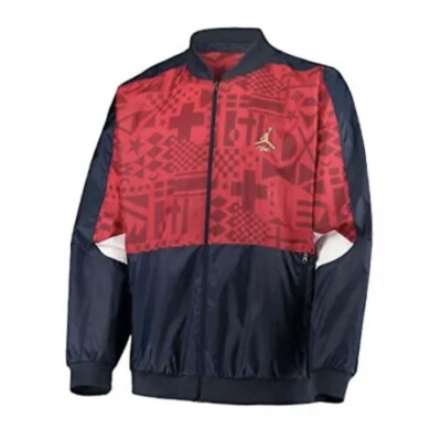 Air Jordan Flight Legacy FIBA Jacket Red/White/Blue CJ9082-451