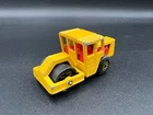 Matchbox Bomag Road Roller No 72 Yellow Lesney England Junkyard