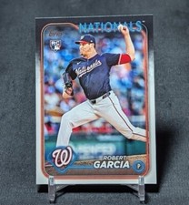 Robert Garcia Rookie RC 2024 Topps Update Series Card US137 Washington Nationals