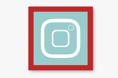 Instagram Quality wood cube colour square picture photo frames lots of sizes - Picture 6 of 14
