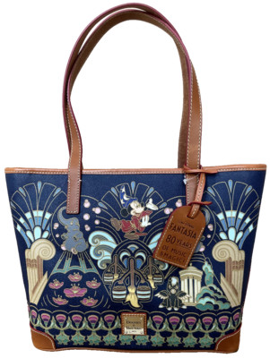 Disyney Dooney & Bourke ディズニー トートバッグ New Disney Parks Dooney & Bourke Fantasia 80th Anniversary Shopper