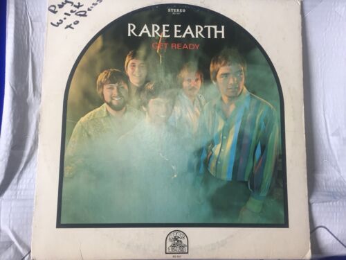 RARE EARTH GET READY VINYL LP ALBUM 1969 RARE EARTH RECORDS MAGIC KEY IN BED VG+ - Afbeelding 1 van 3