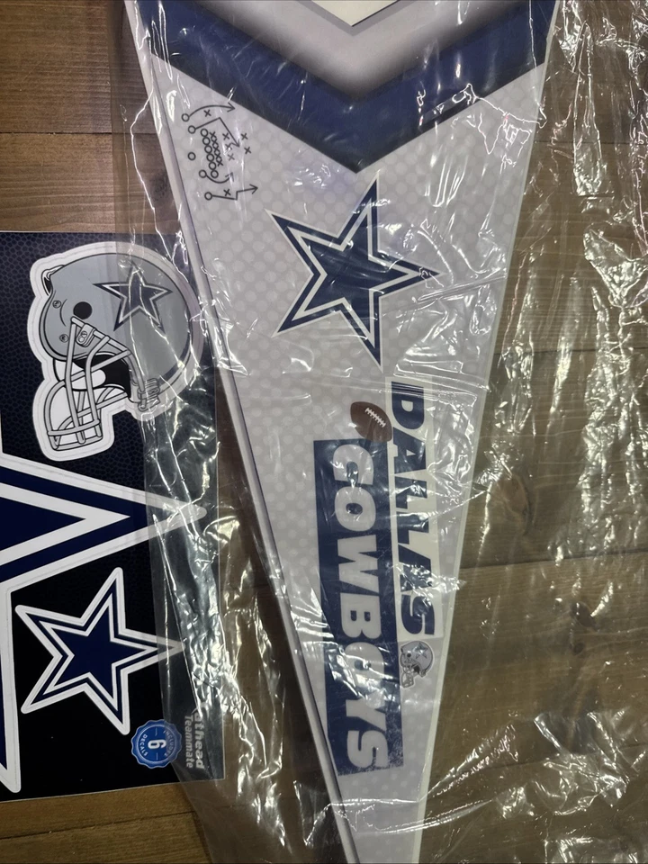 3d Foam Wall Sign Dallas Cowboys Plus Fathead Stickers - Image 4 of 4