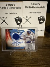 2024 Topps Pro Debut Moises Ballesteros 38/175 Fabrics Of The Future Autograph!!