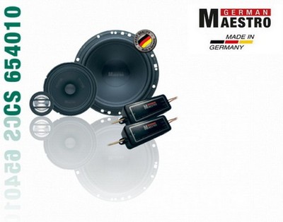 German Maestro CS654010 16,5cm 6,5'' 3-Wege Auto Lautsprecher '' Made in Germany ''