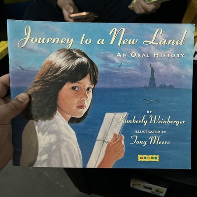 Journey to a New Land Kimberly Weinberger Immigration History Childrens Book