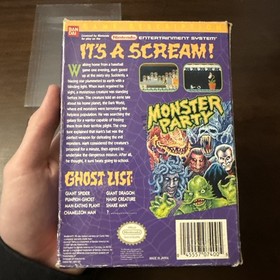 Monster Party (Nintendo NES) Tested - Authentic