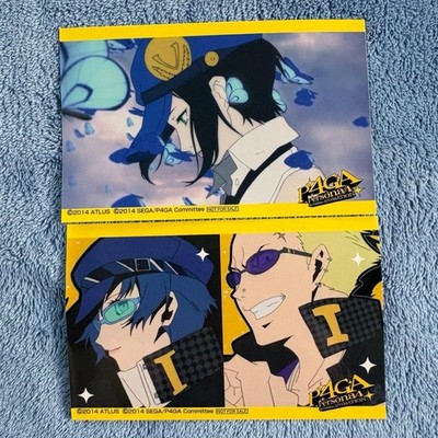Persona 4 The Golden Animation Stickers Marie, Naoto Shirogane, Kanji Tatsumi
