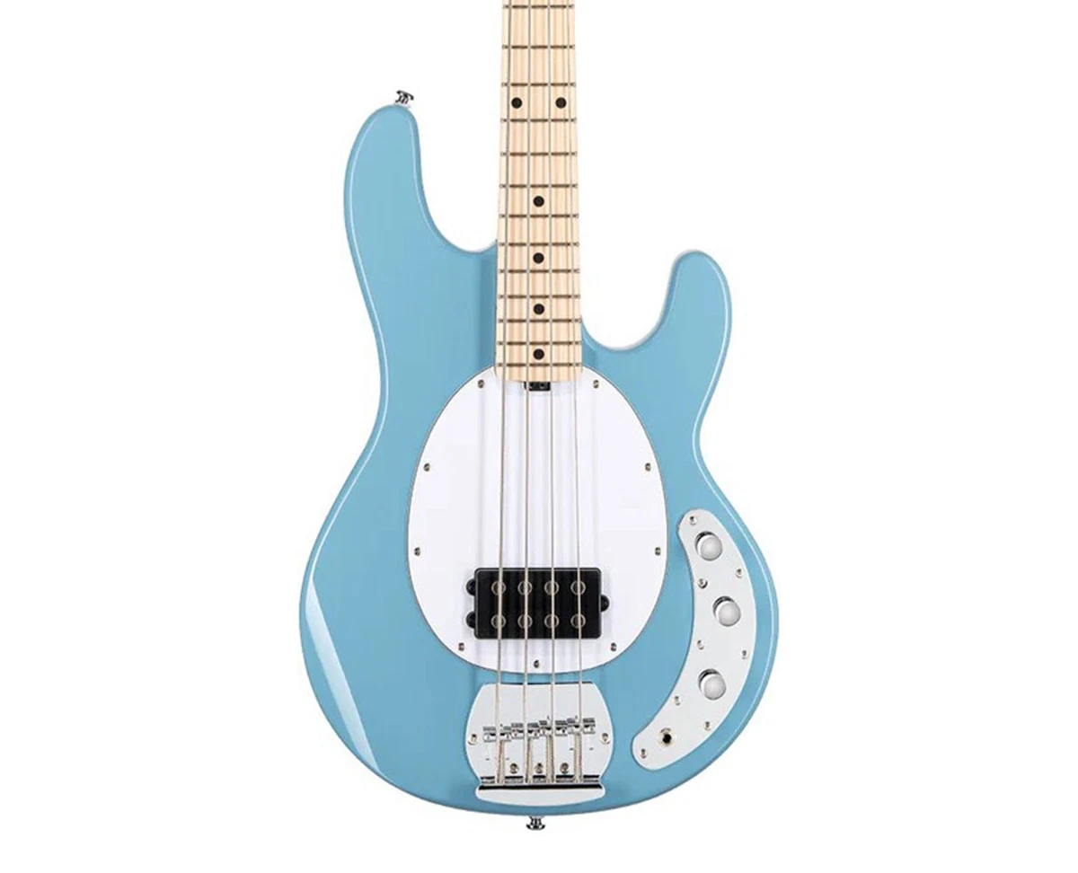 Sterling by Music Man StingRay RAY4 Bass Guitar - Chopper Blue