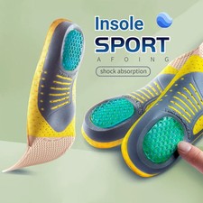Orthotic Gel Insoles for Sneaker Orthopedic Flat Foot Cushion Insert Arch Suppor