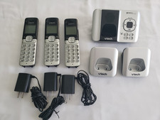 VTech CS6529 3 Cordless Phone System 3 Handsets Caller ID