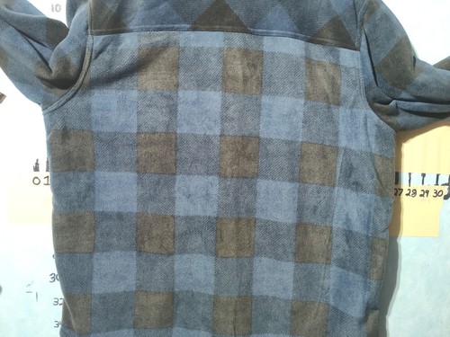 Field & Stream Sherpa Lined Jacket Button Blue Brown SzXL - Picture 11 of 11