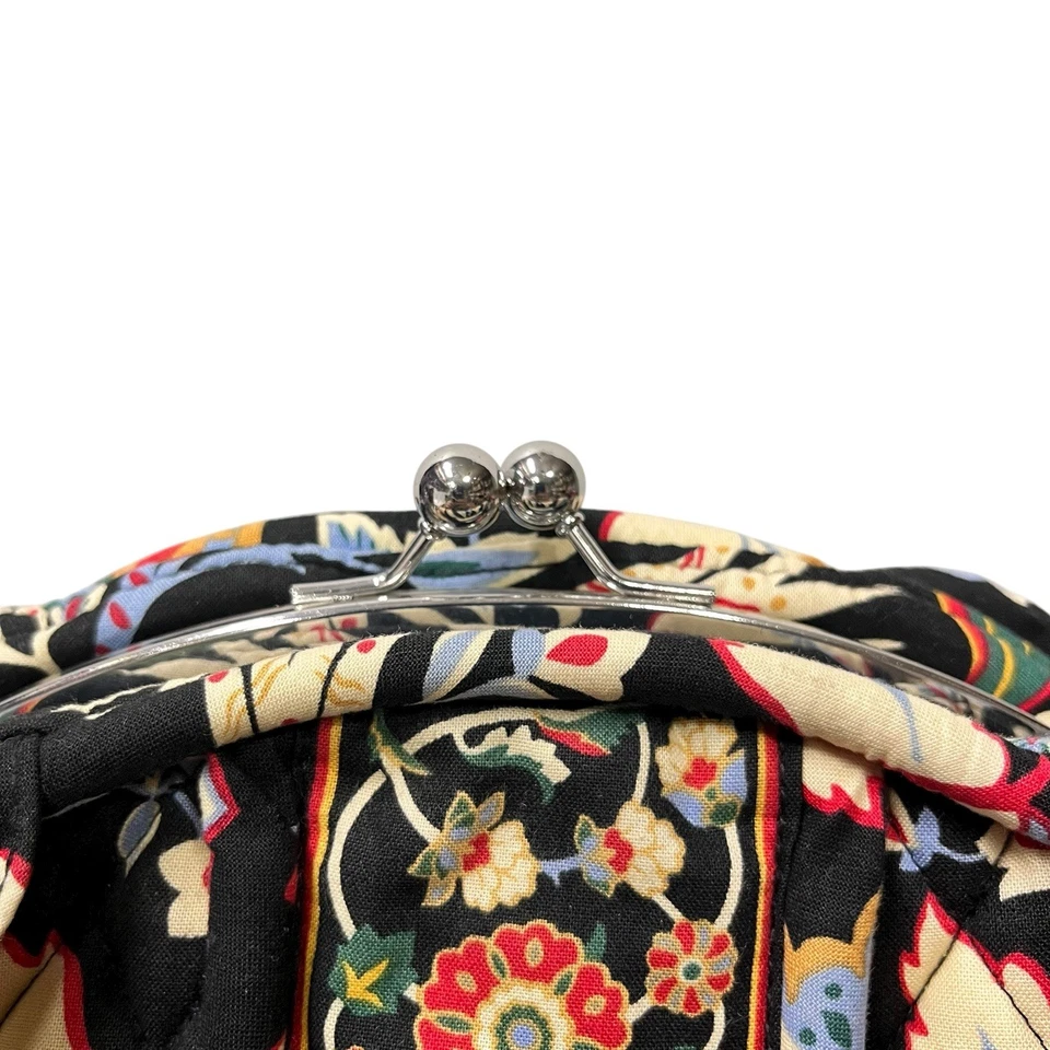 Vera Bradley Versalles Patrón Eloise Beso Estilo Cerradura Monedero Bolso de Mano Retirado Foto 4 de 4