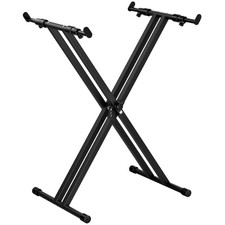 Portable Double-X Keyboard Stand for Digital Pianos