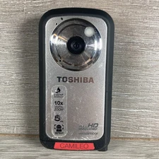 Toshiba Camileo BW10 HD Waterproof Camcorder/Video Camera 1 Battery