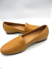 VIONIC Willa II Caramel Leather Slip On Flat Loafers Size 7.5 Wide Display