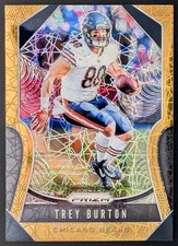 2019 Panini Prizm Trey Burton #102 Lazer Parallel Chicago Bears